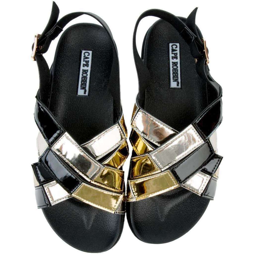 MOIRA-43 Cute Women's Comfortable Flat Sandals - ShoeTimeStores