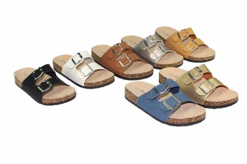 BIRKEN-11 Casual Flat Sandals - ShoeTimeStores
