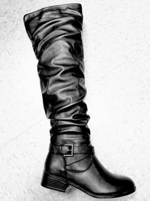NITTA-01OK Knee high boots - ShoeTimeStores