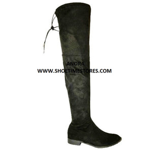 ANORA -  Trendy Low Block Heel Comfortable Boot - ShoeTimeStores