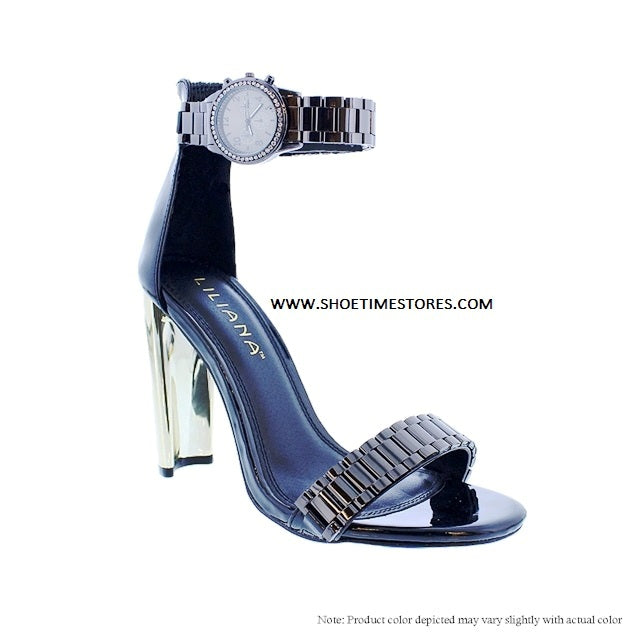 DALINE-15 Women's Ankle Watch Strap Block Heels - ShoeTimeStores