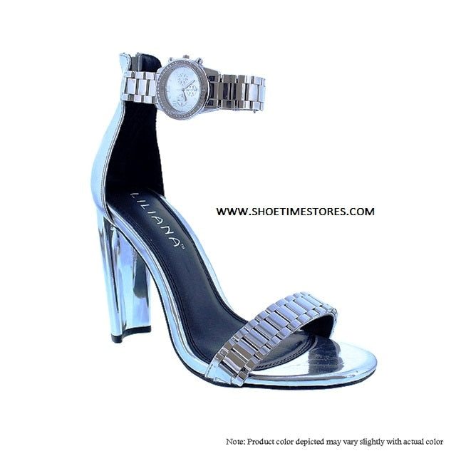 DALINE-15 Women's Ankle Watch Strap Block Heels - ShoeTimeStores