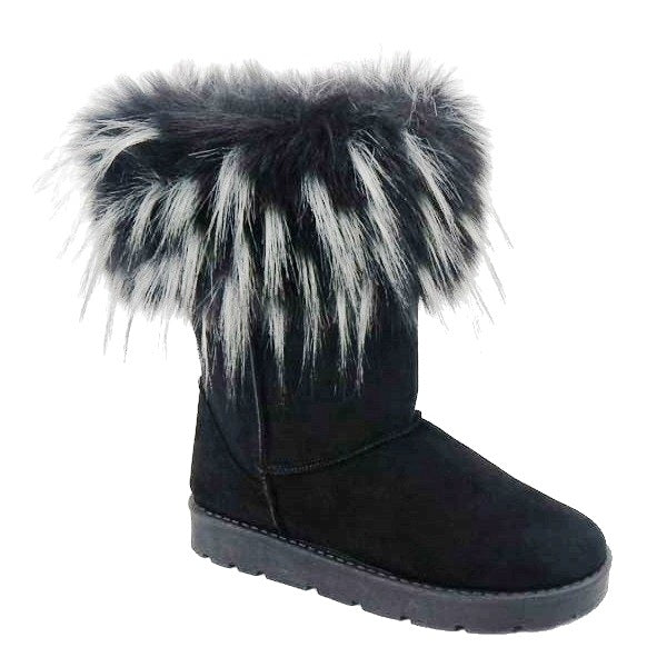 FROZEN-02 Faux Fur Mukluks Winter Cozy Boots