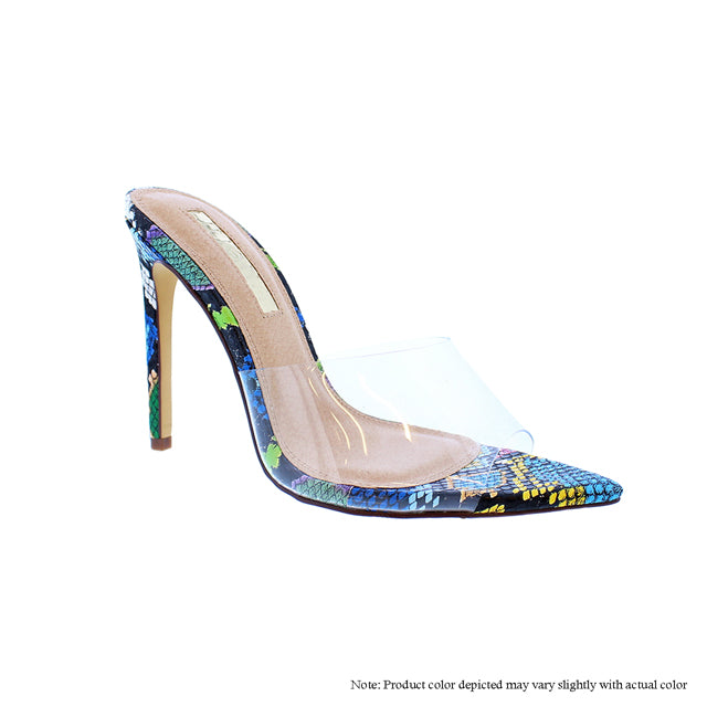 LAURENT-3 Women's Transparent Clear Heels - ShoeTimeStores