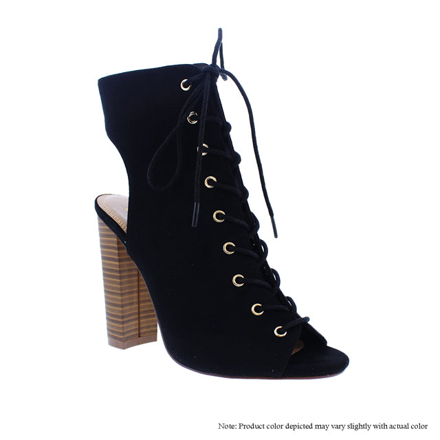 SAGE-11A - open toe high heel shoes - ShoeTimeStores