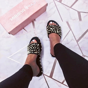 TONIE - women's flat summer sandals - ShoeTimeStores