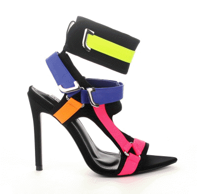 DIVEIN Fashion Sandal Heels With Ankle Strap