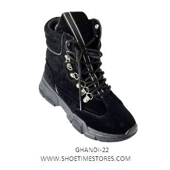 GHANDI-22 Women's Lace Up Boots
